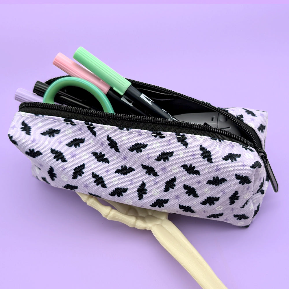 cactus pencil bag Frickin' Bats Pencil Pouch – Fox and Cactus
