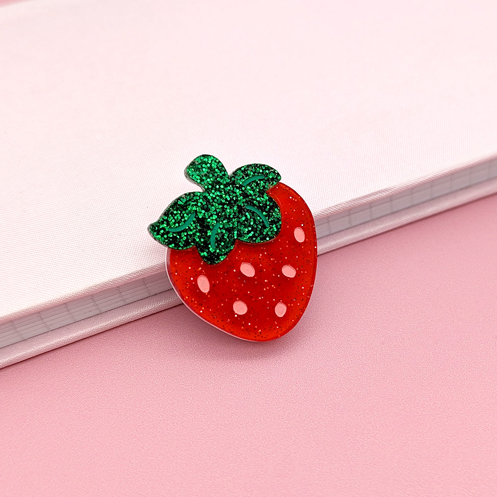 [PREORDER] Strawberry Magnets – Fox and Cactus