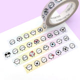 Rainbow Squish-moji Washi Tape