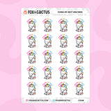 Doing My Best Unicorn Stickers