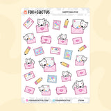 Happy Mail Fox Stickers
