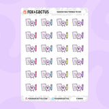 To Do List Squish Stickers