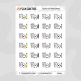 To Do List Squish Stickers