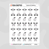 Lifting Squish Stickers