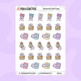 Happy Mail Squish Stickers