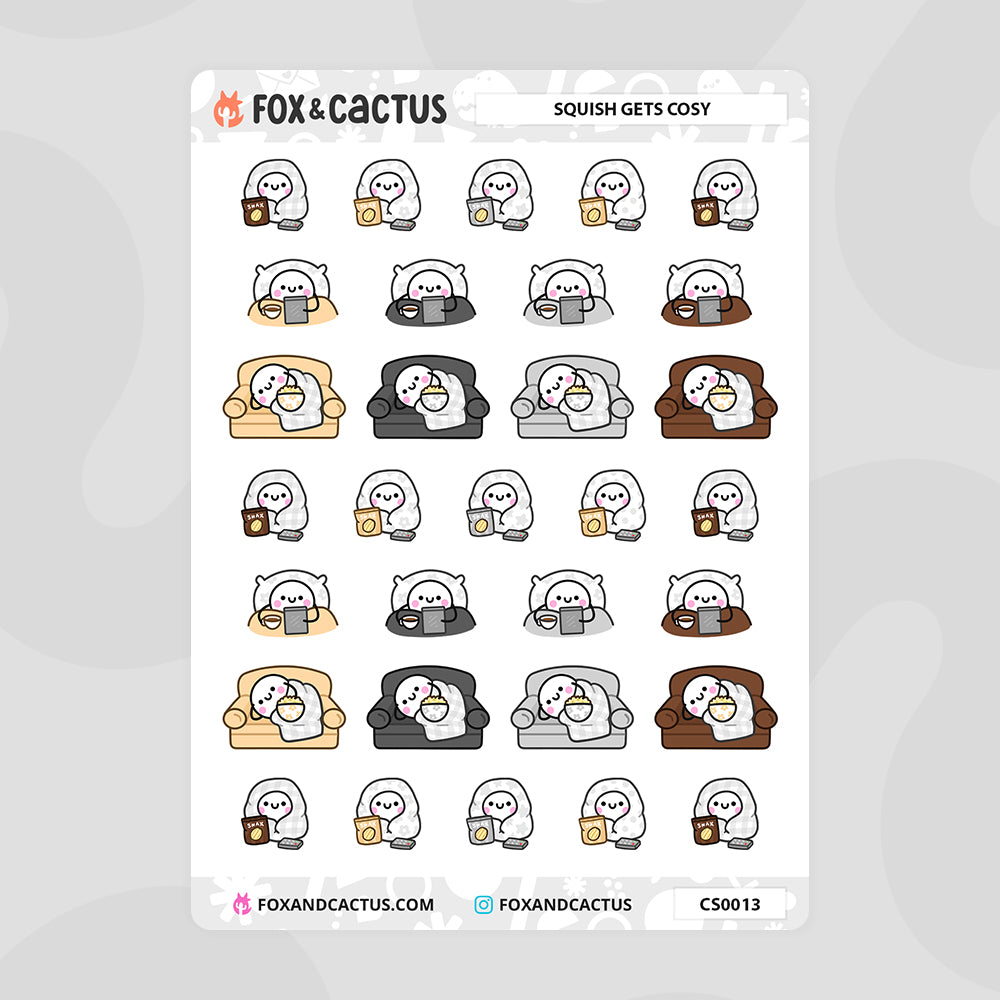Cosy Squish Stickers