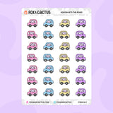 Driving Squish Stickers