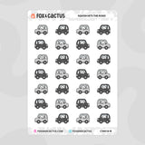 Driving Squish Stickers