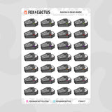 Dead Inside Squish Stickers