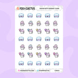 Shower Squish Stickers