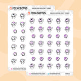 Upset Tummy Squish Stickers