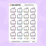 Planner Time Squish Stickers