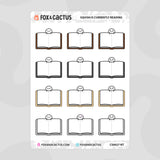 Currently Reading Squish Stickers