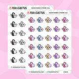 Phone Squish Stickers