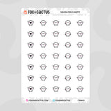 Squish-moji (Happy) Stickers