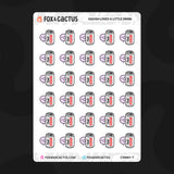 Soft Drink Can Squish Stickers