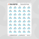 Swimming Squish Stickers