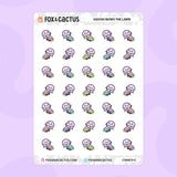 Lawn Mowing Squish Stickers