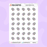 Detective Squish Stickers