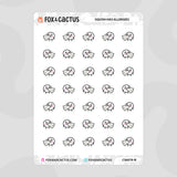 Allergies Squish Stickers