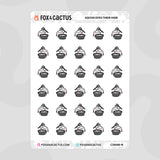 Hair Dye Squish Stickers