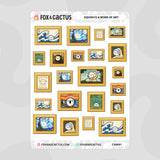 Gallery Wall Squish Stickers