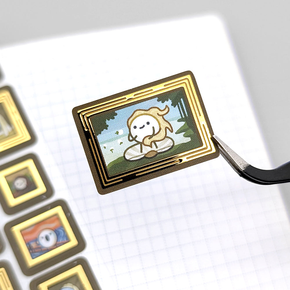 Gallery Wall Squish (Foiled) Stickers (LIMITED)