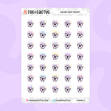 Nooo Squish Stickers