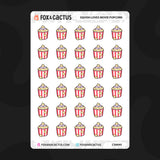Popcorn Squish Stickers