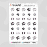 Heat Pack Squish Stickers