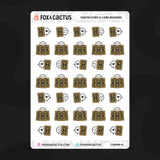 Tarot Card Squish Stickers