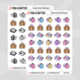 Luggage Squish Stickers