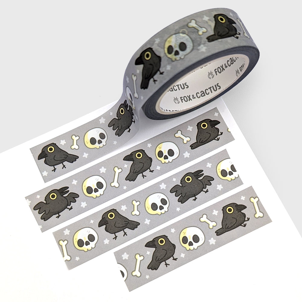 Creepy Crows Washi Tape