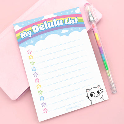 Delulu A6 (4x6) Notepad