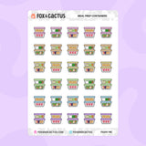 Food Container Stickers