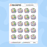 Colouring Book Stickers