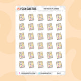 Tiny Techo Planner Stickers