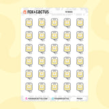 IV Bag Stickers