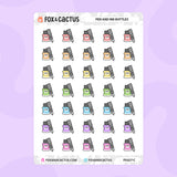 Pen and Ink Planner Stickers