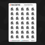 Pen and Ink Planner Stickers