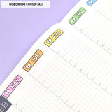 Basic Date Cover (Small) Stickers