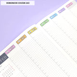 Basic Date Cover (Small) Stickers