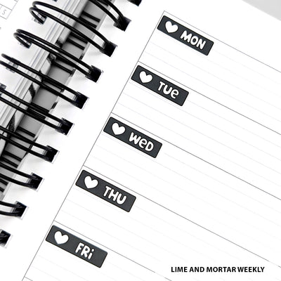 Basic Date Cover (Small) Stickers