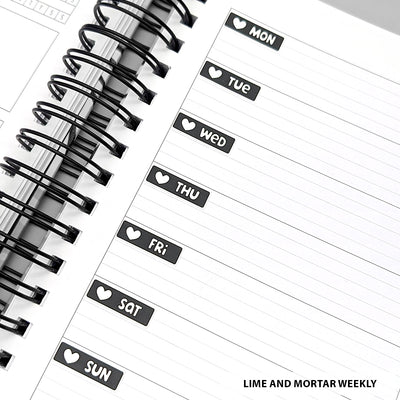 Basic Date Cover (Small) Stickers