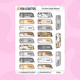 Cat Date Cover (Medium) Stickers