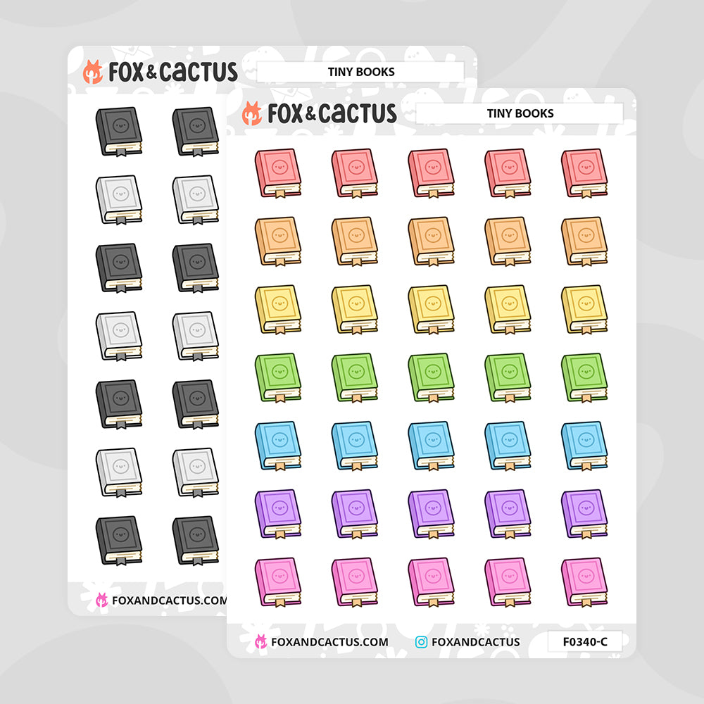 Tiny Book Stickers