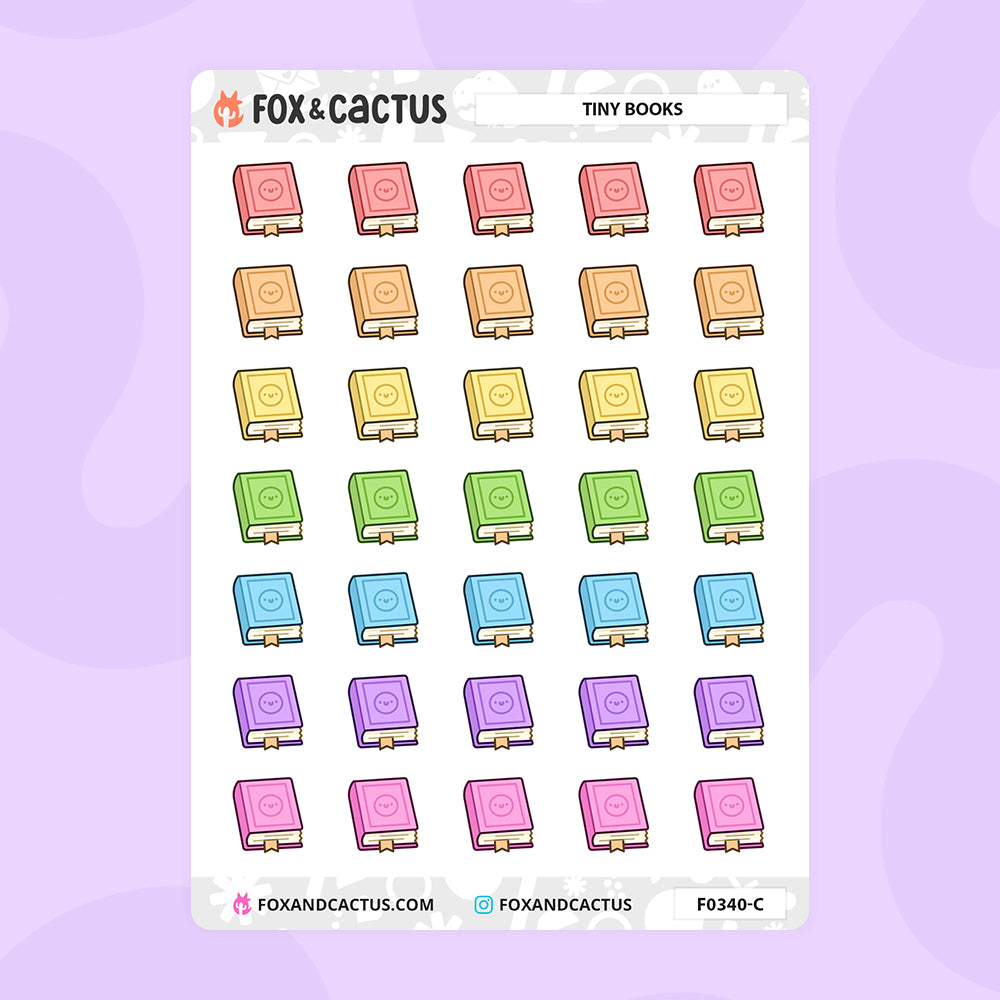 Tiny Book Stickers