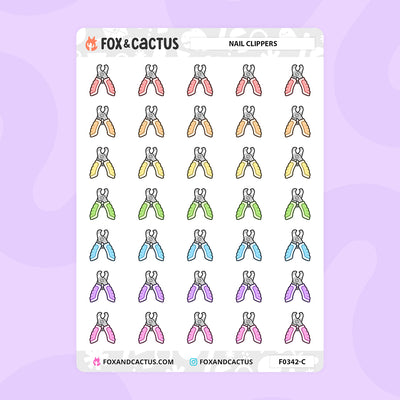 Nail Clipper Stickers