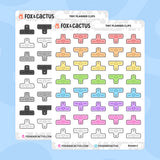 Tiny Planner Clip Stickers
