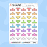 Tiny Planner Clip Stickers
